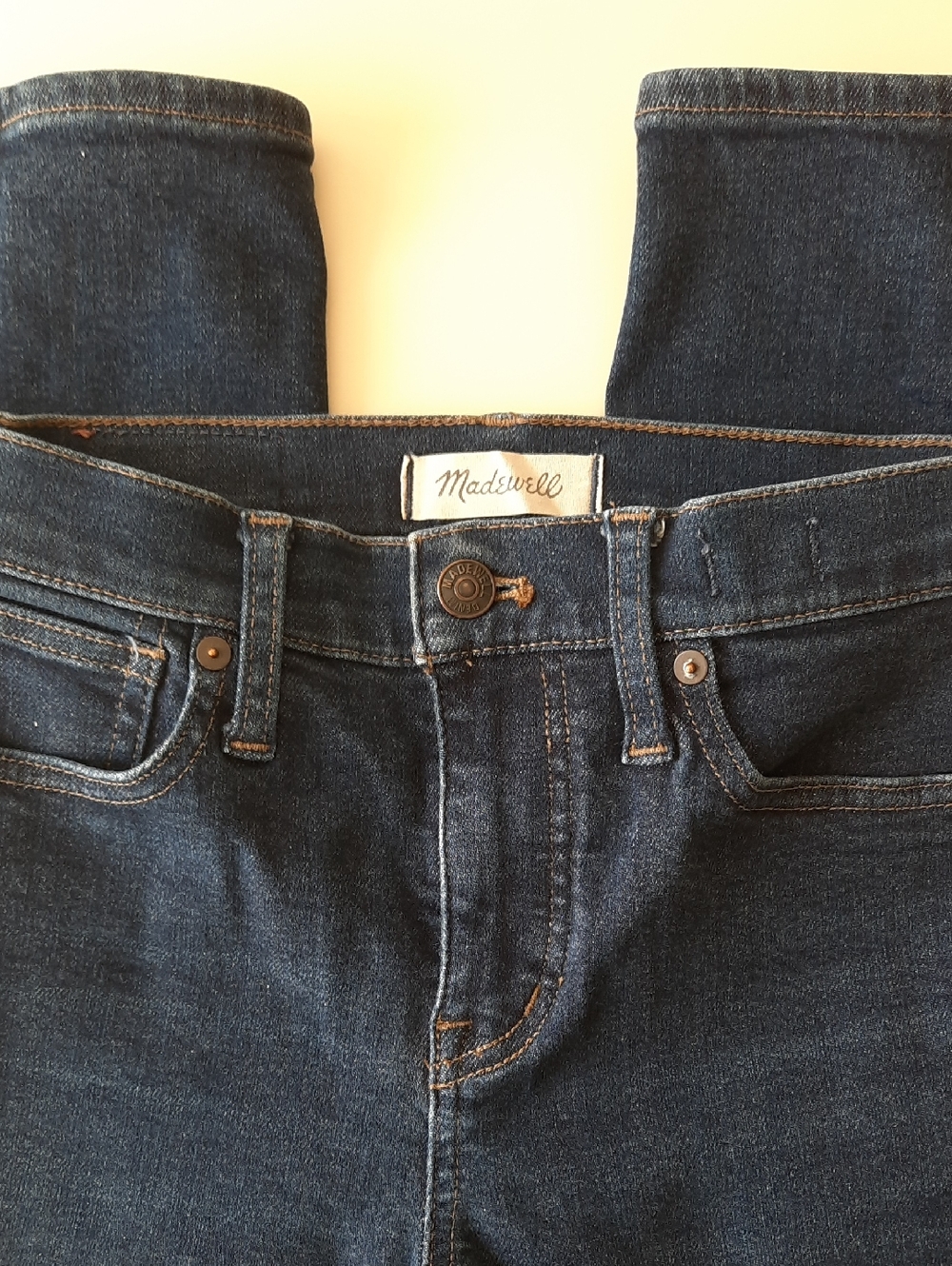 Madewell Women's Dark Indigo Skinny Jeans, Size 25
